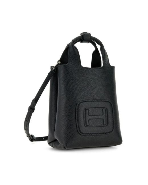 Hogan Black Tote Bags