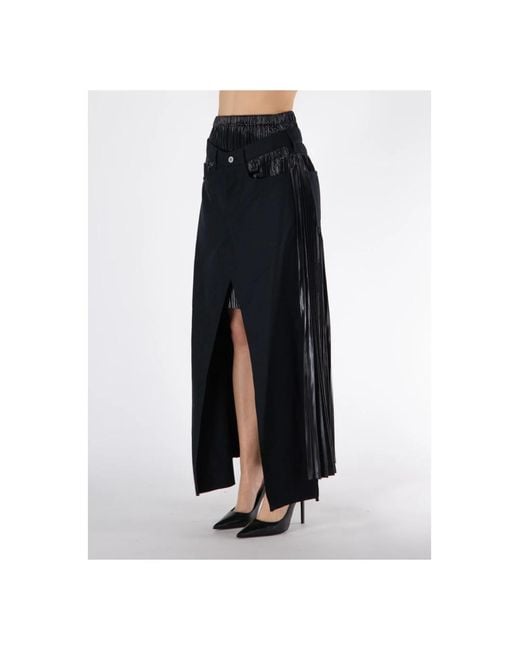 Midi Skirts Junya Watanabe en coloris Black