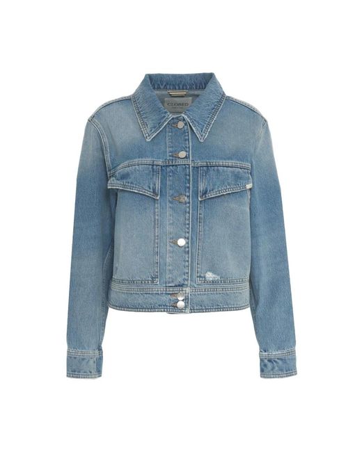 Closed Blue Denim Jackets