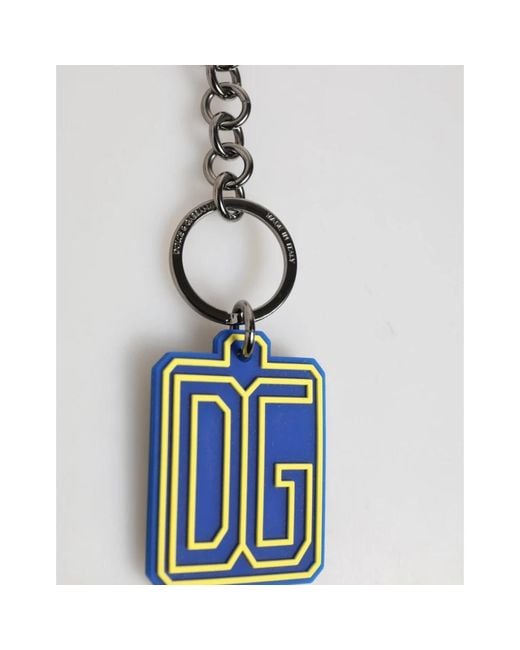 Dolce & Gabbana Blue Keyrings for men