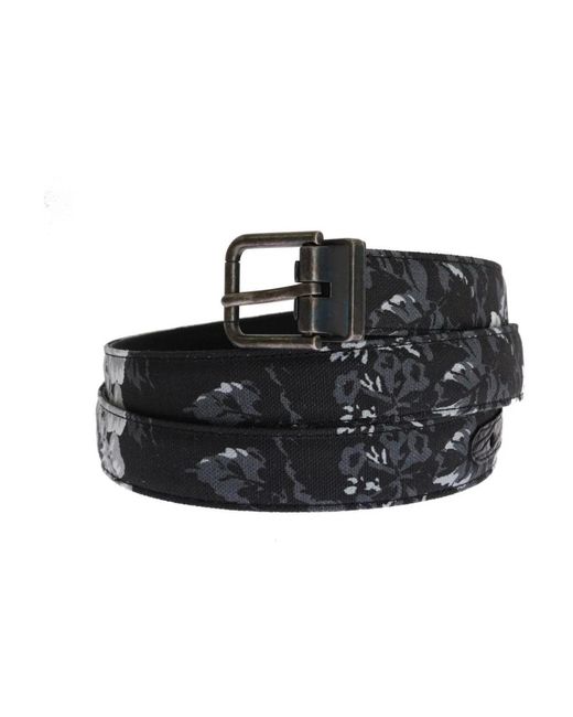 Belts di Dolce & Gabbana in Black da Uomo