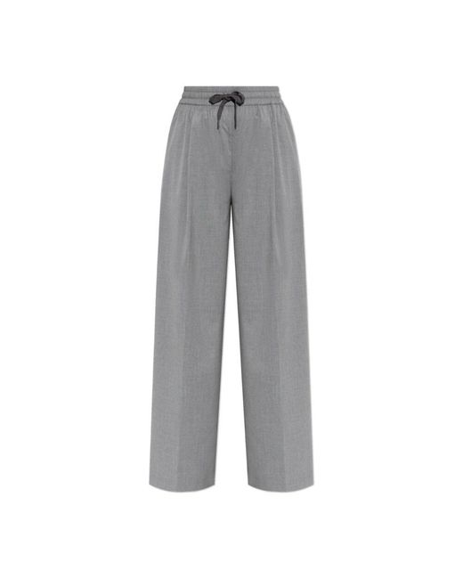 Samsøe & Samsøe Gray Wide Trousers