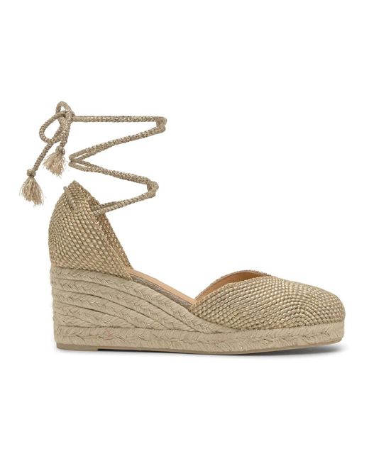 Wedges Castaner de color Metallic