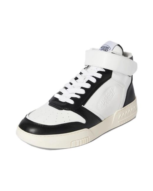 Missoni White Basket New High Sneakers for men