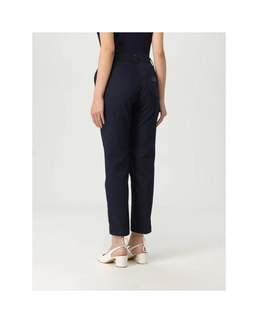 Liu Jo Blue Slim-Fit Trousers