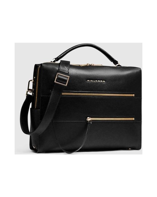 Piquadro Laptop Bags & Cases in het Black