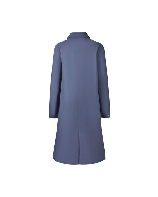 K-Way Blue Single-Breasted Coats