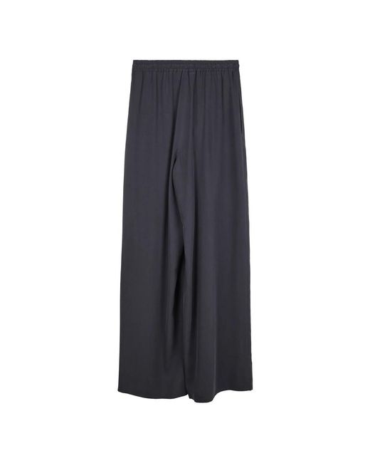 Max Mara Blue Wide Trousers