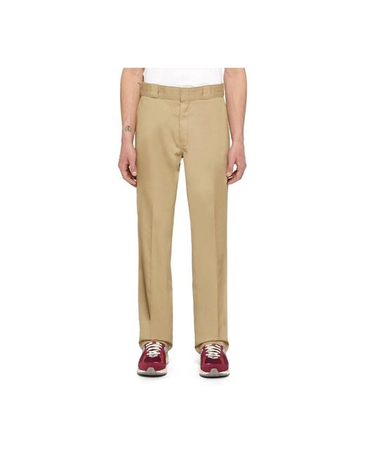 Dickies 874 Straight Broeken in het Natural voor heren