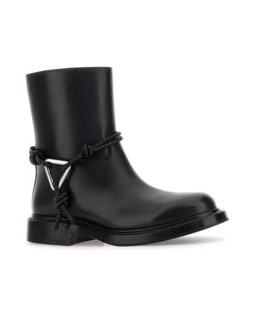 Bottega Veneta Black Ankle Boots