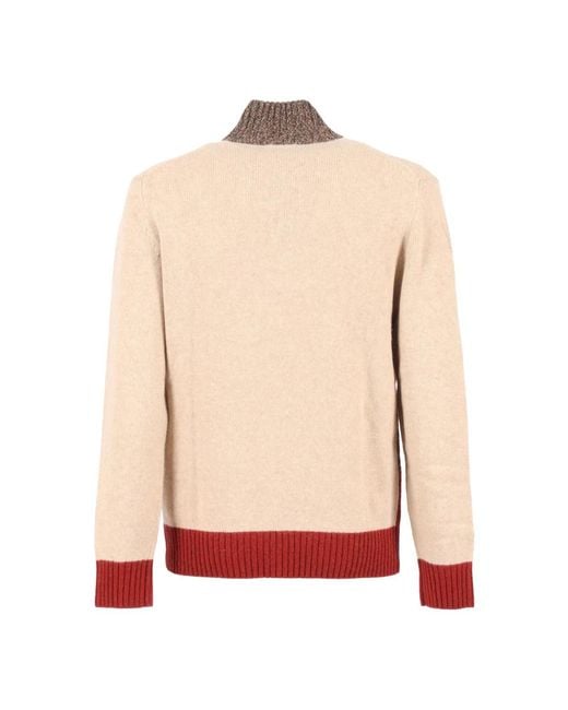 Ballantyne Red Round-Neck Knitwear for men