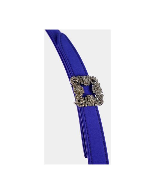 Manolo Blahnik Blue Belts