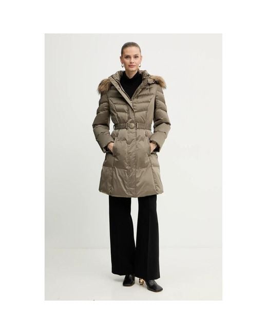 Down Coats Guess de color Natural