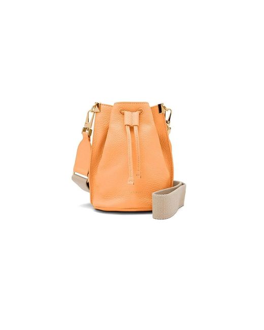Coccinelle Orange Bucket Bags