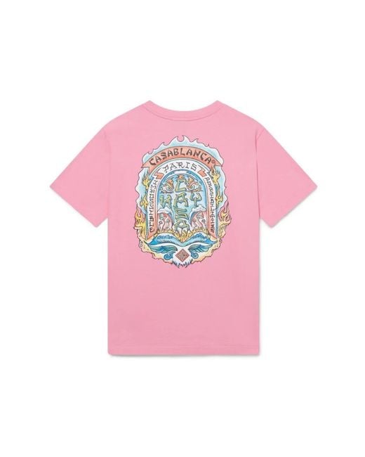 Casablanca Pink T-Shirts for men