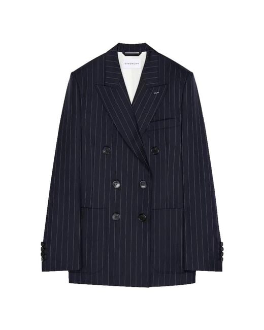 Givenchy Blue Blazers
