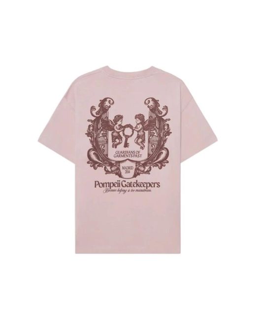 Pompeii3 Gatekeeper Tee in het Pink