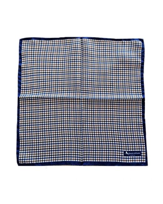 Aquascutum Blue Silk Scarves