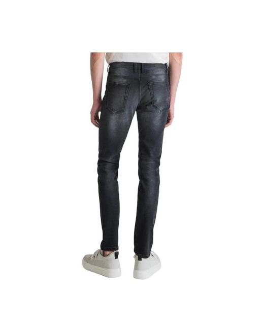 Antony Morato Blue Skinny Jeans for men