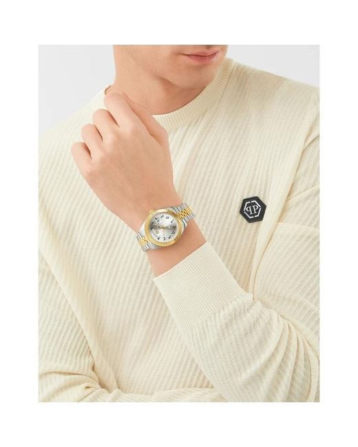 Philipp Plein Metallic Watches for men