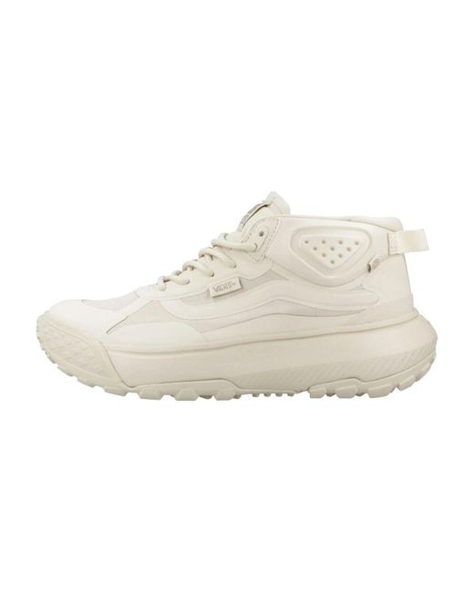 Vans White Crosspath mid sneakers