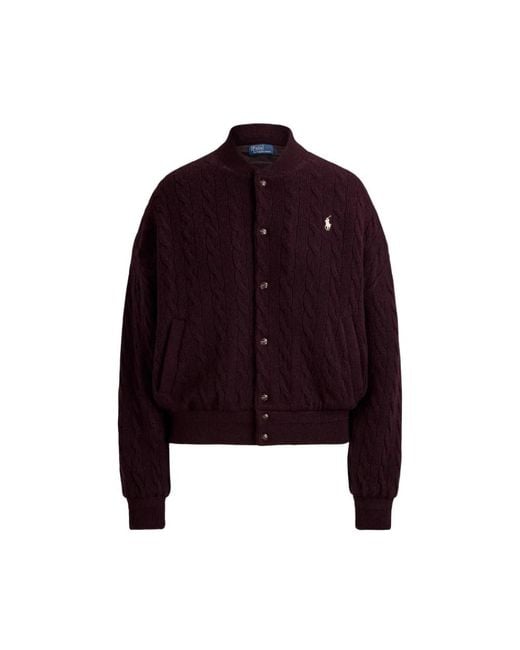 Ralph Lauren Purple Cardigans