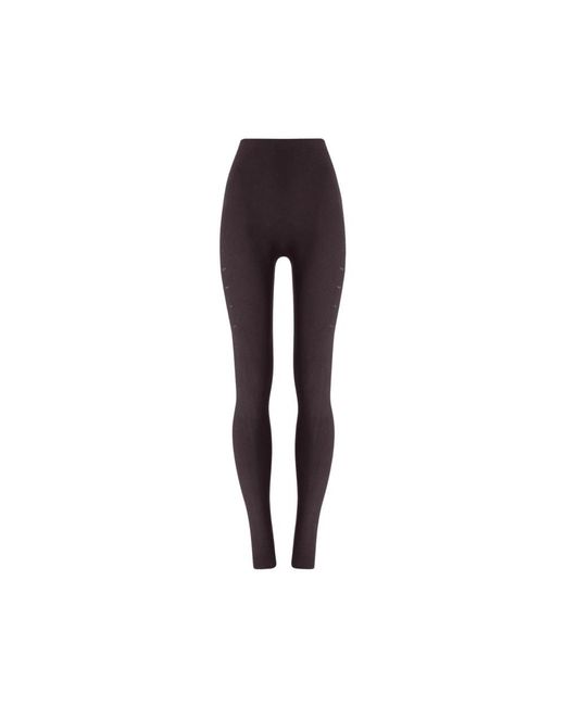 Wolford Purple Slash Leggings