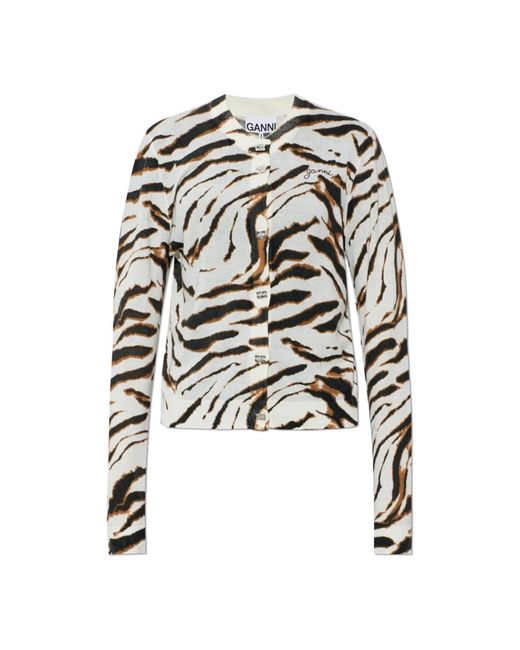 Ganni Black Cardigans