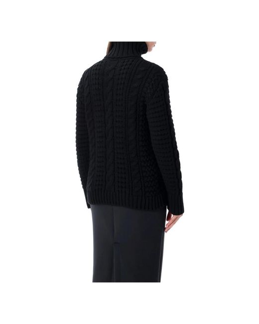 Moncler Black Turtlenecks