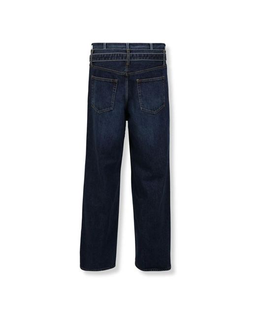 Sacai Blue Straight Jeans for men