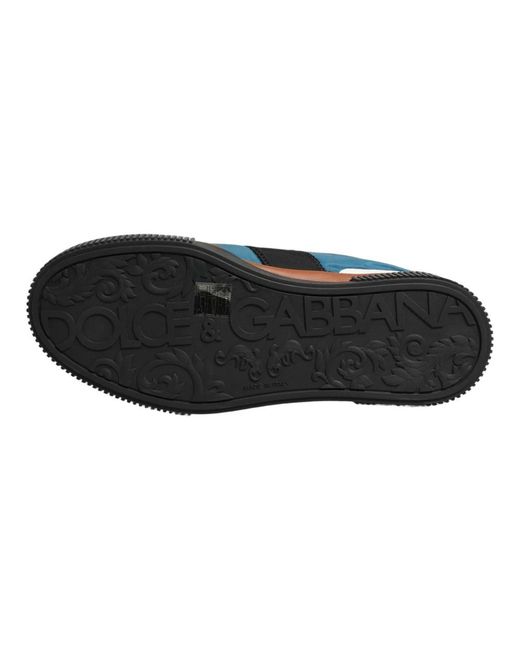 Dolce & Gabbana Blue Slippers for men
