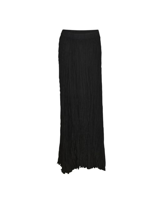 Maxi Skirts P.A.R.O.S.H. de color Black