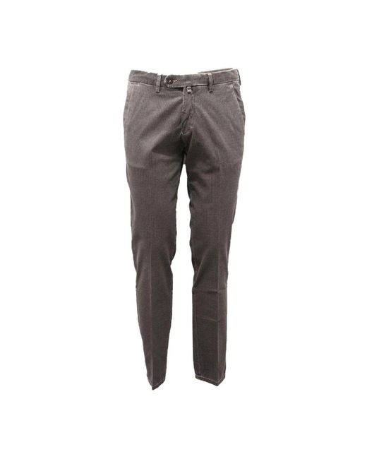 Michael Coal Slim-Fit Trousers in het Gray voor heren