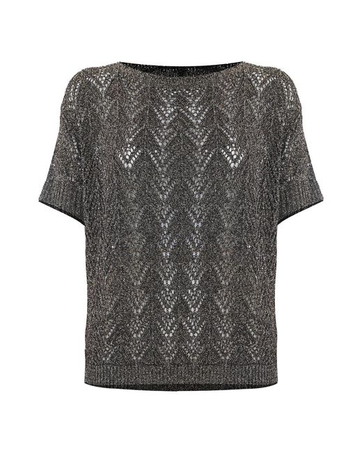 Kocca Round-Neck Knitwear in het Gray