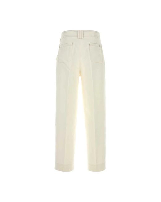 Straight Trousers AMI de hombre de color Natural