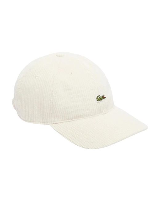 Lacoste White Hats & Caps for men