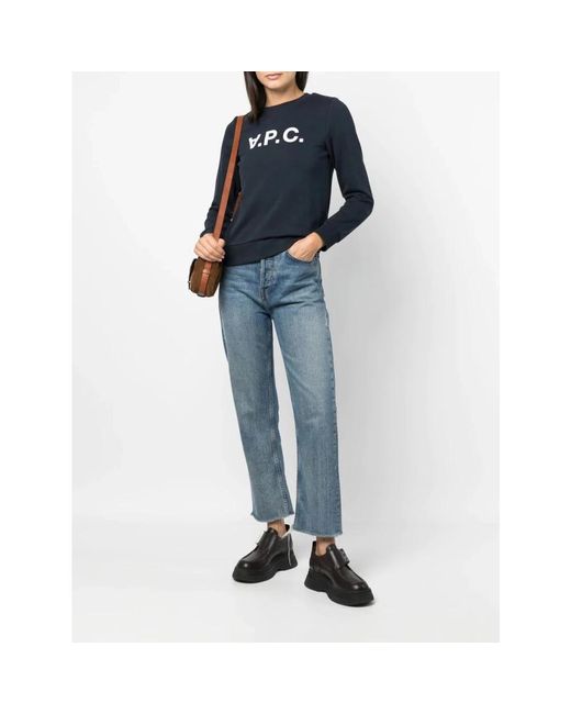 A.P.C. Black Sweatshirts