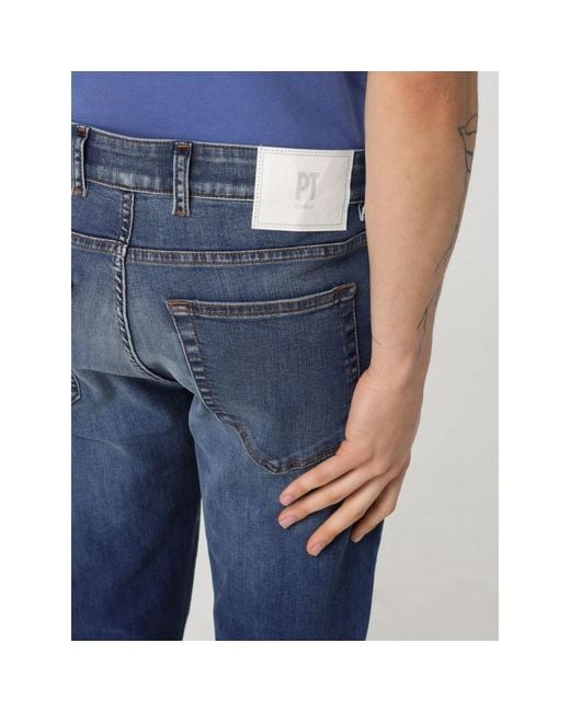 Jeans > straight jeans PT Torino pour homme en coloris Blue