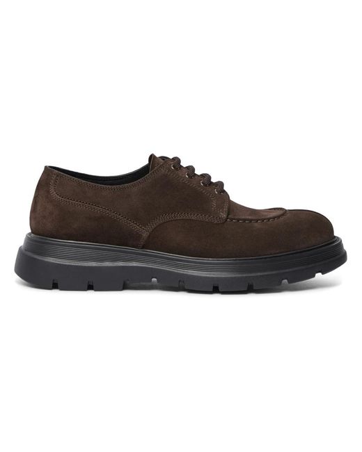Fabi Brown Laced Shoes for men