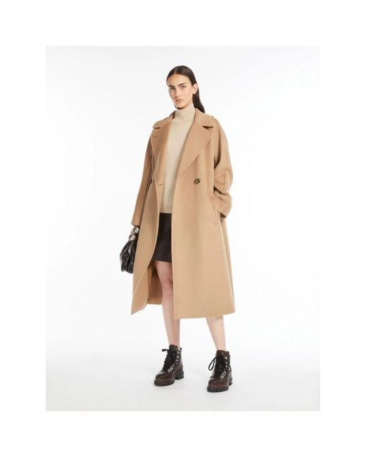 Weekend by Maxmara Natural Belted Coats