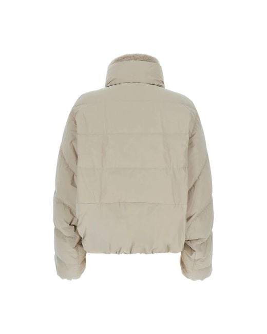 Down Jackets Brunello Cucinelli en coloris Gray