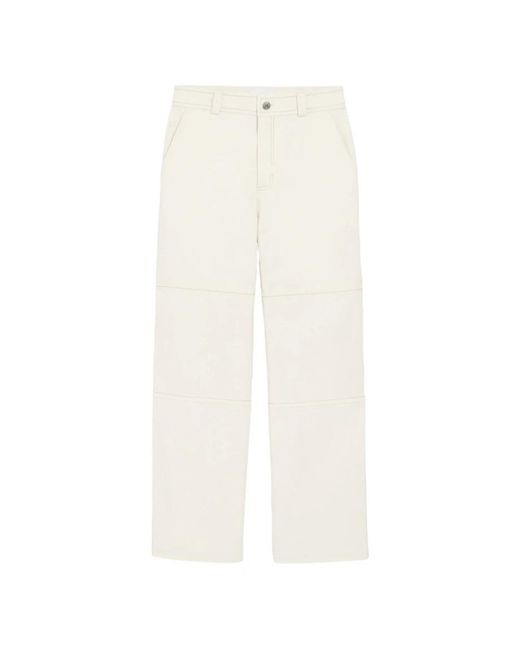 AMI Worker Broeken in het White voor heren
