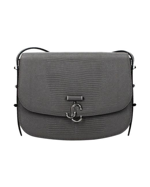 Jimmy Choo Gray Cross Body Bags