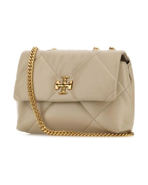 Tory Burch Natural Shoulder Bags