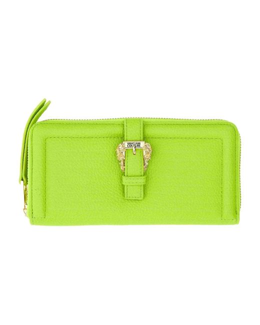 Wallets cardholders Versace de color Green
