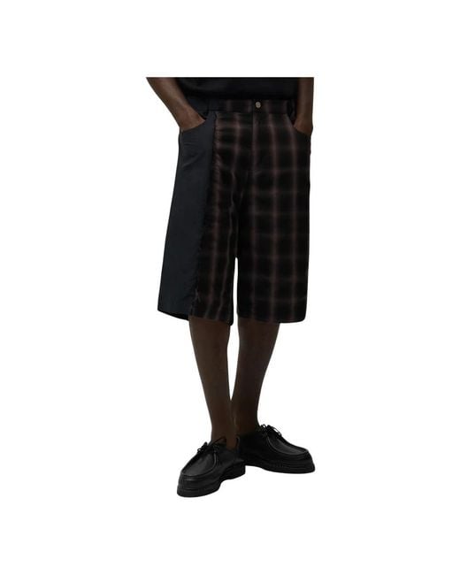 Arte' Black Bermudas for men