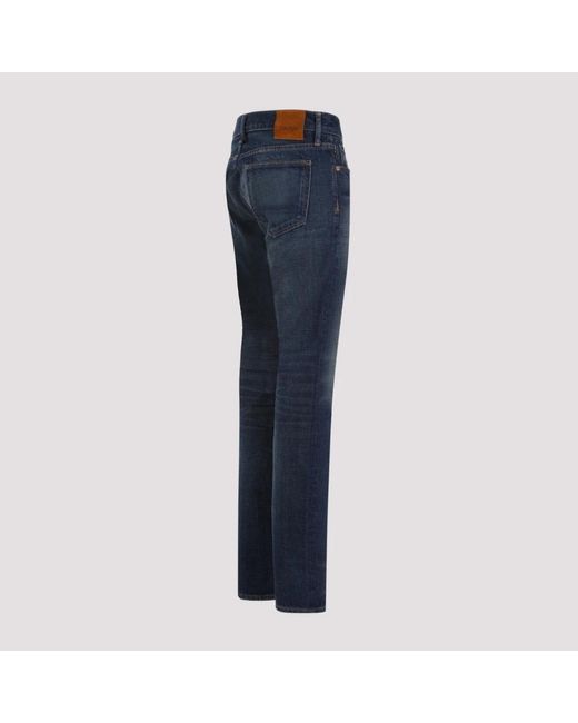 Tom Ford Slim-fit jeans in Blue für Herren