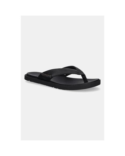Flip Flops di Ugg in Black da Uomo