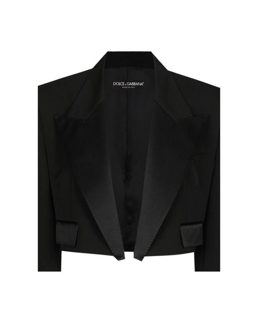 Dolce & Gabbana Black Blazers
