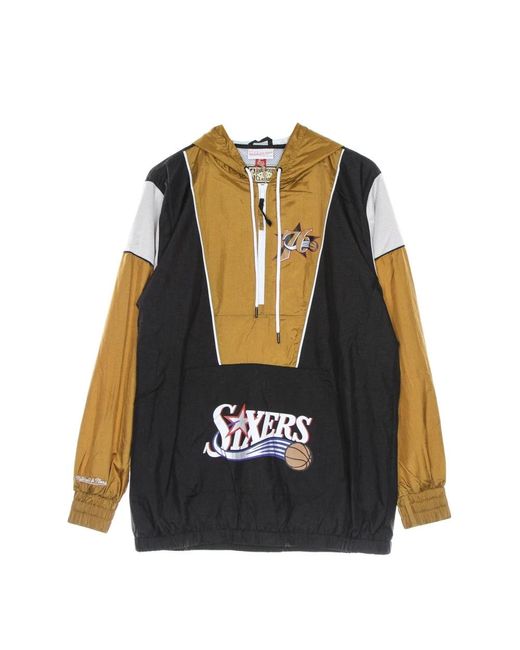 Mitchell & Ness Nba Highlight Reel Windbreaker Jacke in Black für Herren